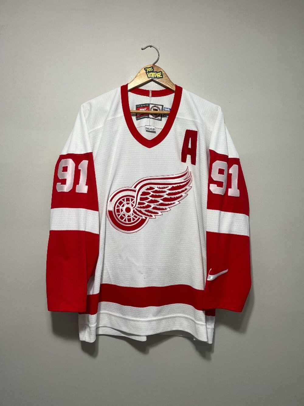 Vinatge Sergei Fedorov Detroit Red Wings NHL Nike Jersey